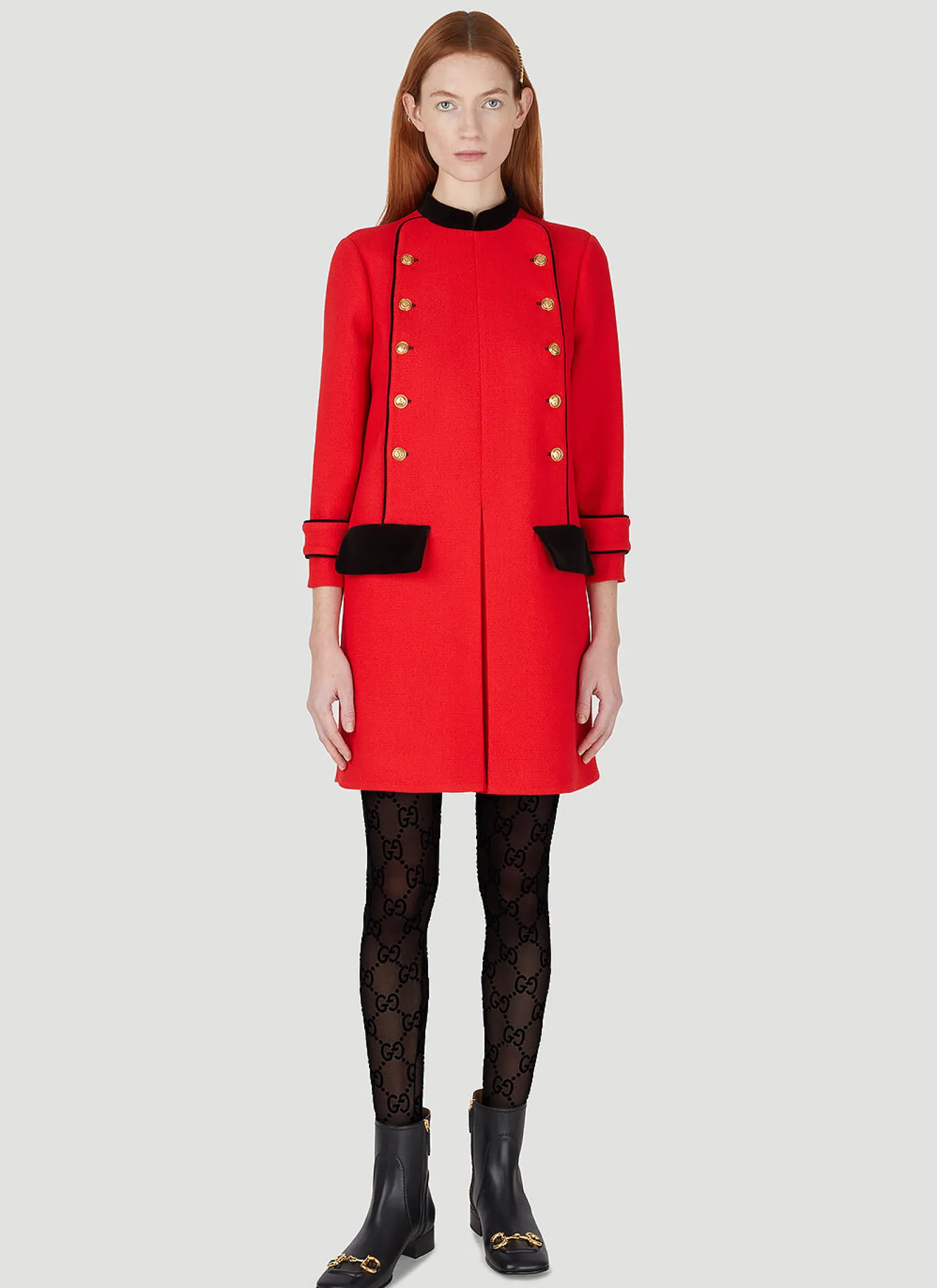 Men Gucci Socks^Gg Supreme Tights