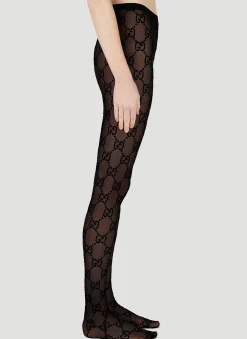 Men Gucci Socks^Gg Supreme Tights