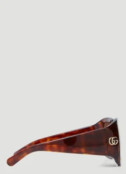 Men Gucci Sunglasses^Gg Tortoiseshell Square Sunglasses