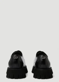 Men Gucci Lace Ups^Gg Tread Sole Derbys