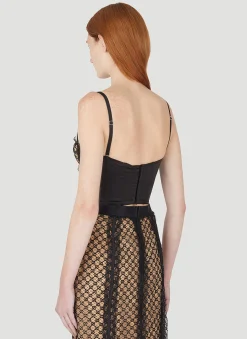 Gg Tulle Corset><noscript><img width=