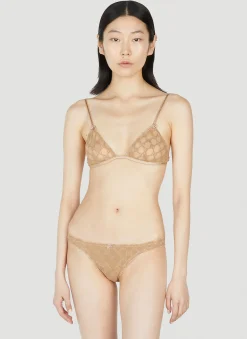 Gg Tulle Lingerie Set><noscript><img width=