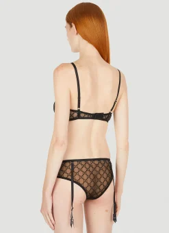 Gg Tulle Lingerie Set><noscript><img width=
