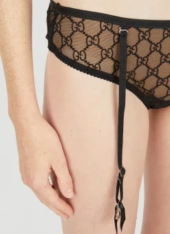 Gg Tulle Lingerie Set><noscript><img width=