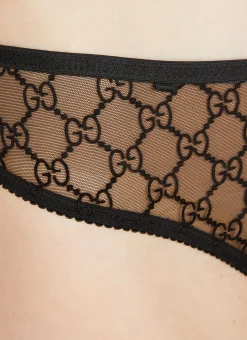 Gg Tulle Lingerie Set><noscript><img width=