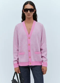 Men Gucci Knitwear^Gg Wool Jacquard Cardigan