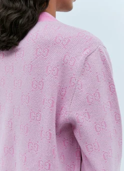 Men Gucci Knitwear^Gg Wool Jacquard Cardigan