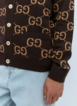 Men Gucci Knitwear^Gg Wool Jacquard Cardigan