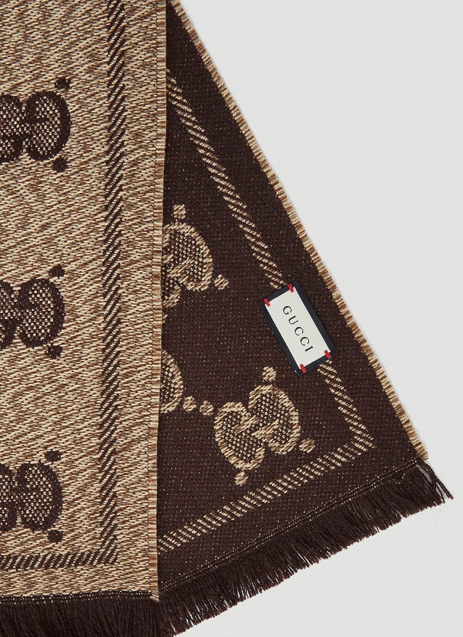 Men Gucci Scarves^Gg Wool Jacquard Scarf