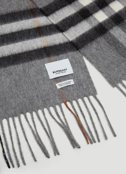Men Burberry Scarves^Giant Check Cashmere Scarf