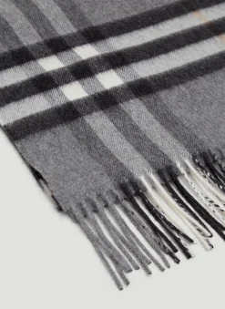 Men Burberry Scarves^Giant Check Cashmere Scarf