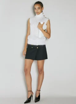 Gitter Mohair Top>Balmain Clearance