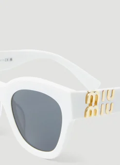 Men Miu Miu Sunglasses^Glimpse Cat Eye Sunglasses
