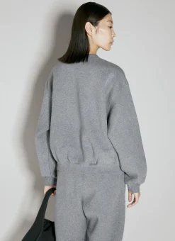 Glitter Terry Sweatshirt></noscript>Alexander Wang New