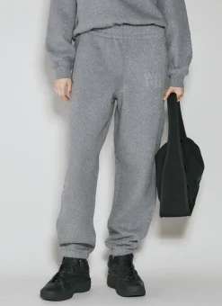 Glitter Terry Track Pants>Alexander Wang Discount