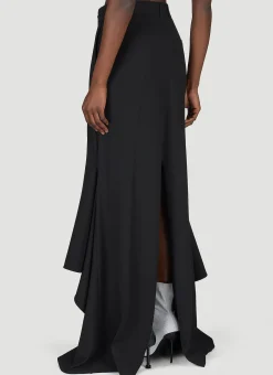 Godet Draped Skirt></noscript>Balenciaga New