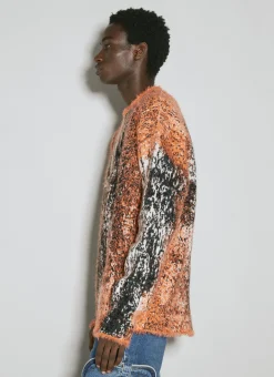 Men Y/Project Knitwear^Gradient Hairy Knit Sweater