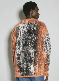 Men Y/Project Knitwear^Gradient Hairy Knit Sweater