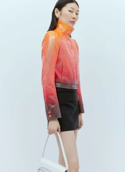 Gradient Sunset Vinyl Jacket></noscript>Courrèges Outlet