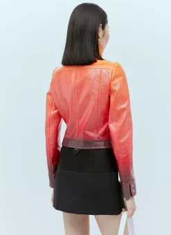 Gradient Sunset Vinyl Jacket></noscript>Courrèges Outlet