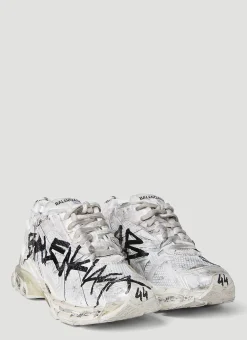Men Balenciaga Sneakers^Graffiti Runner Sneakers