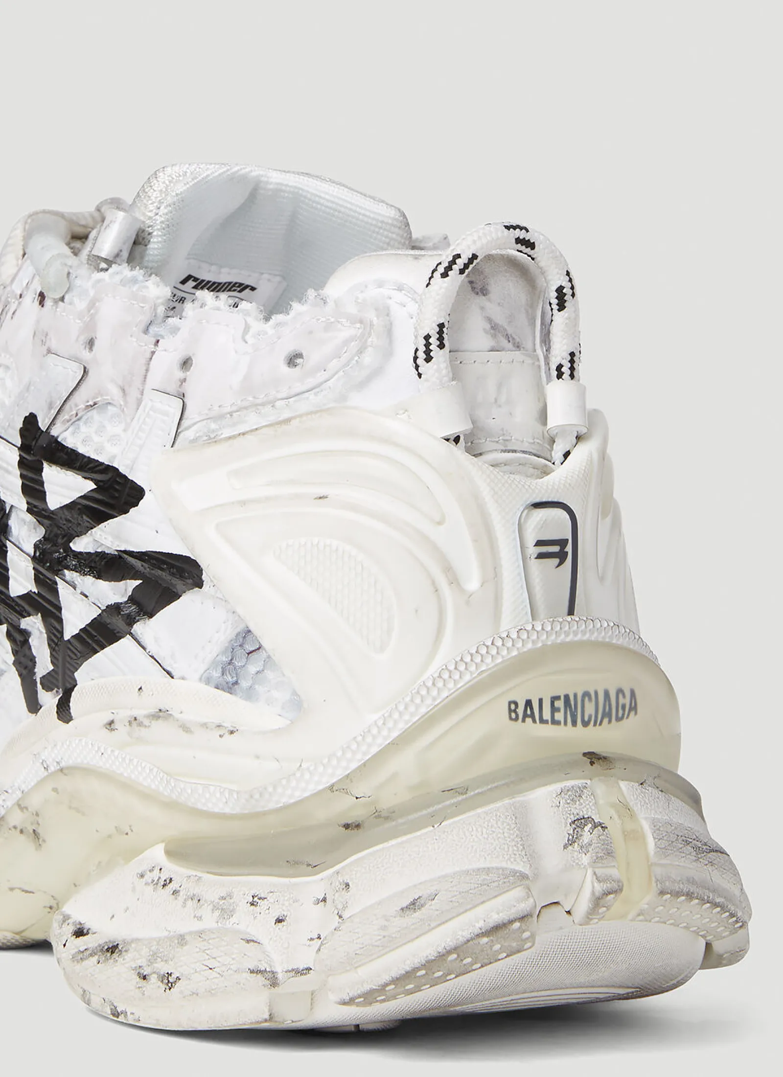 Men Balenciaga Sneakers^Graffiti Runner Sneakers