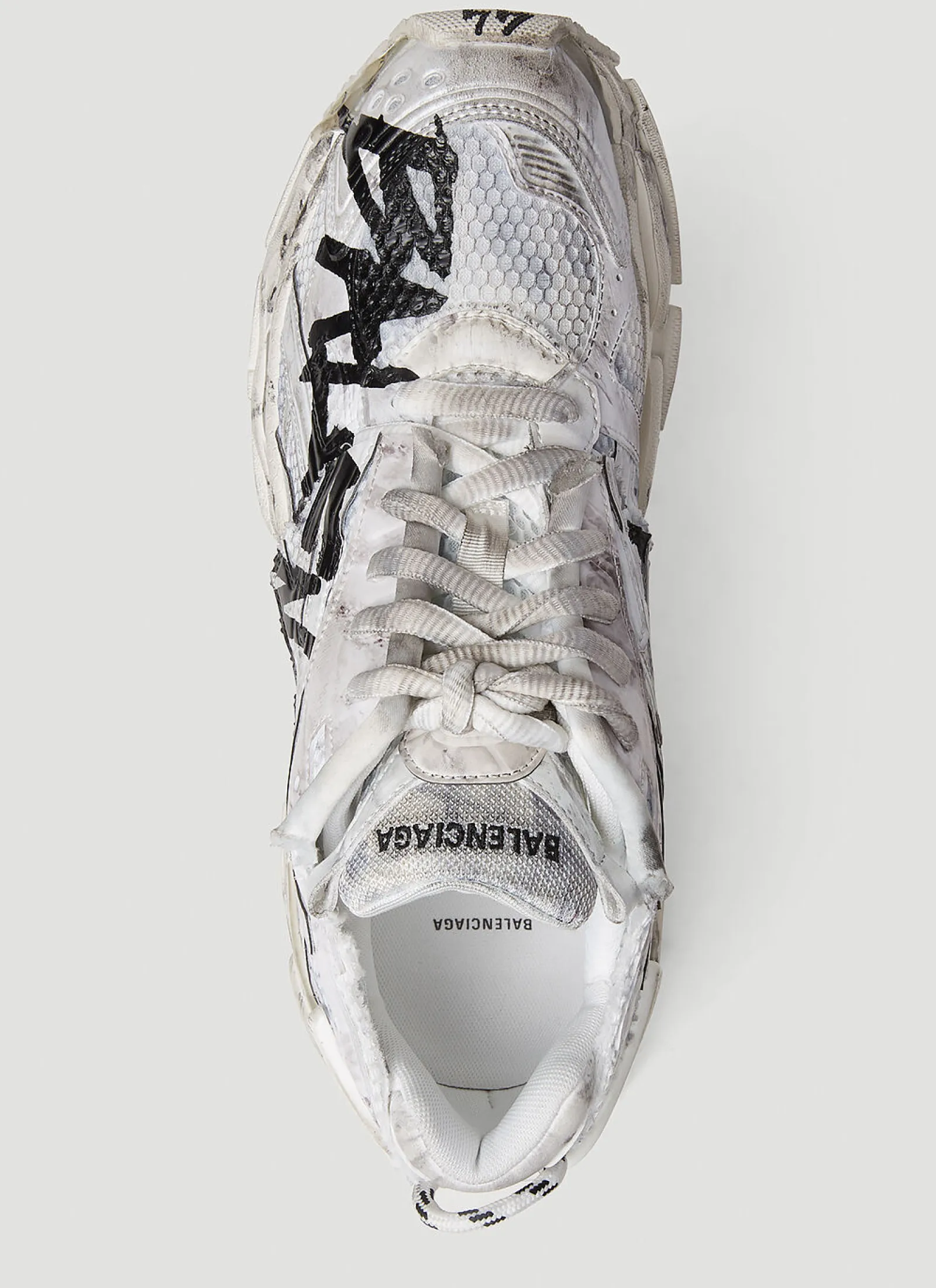 Men Balenciaga Sneakers^Graffiti Runner Sneakers