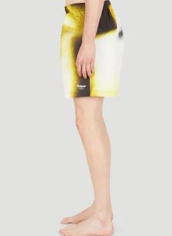 Men Alexander McQueen Swimwear^Graffiti Spray Swim Shorts