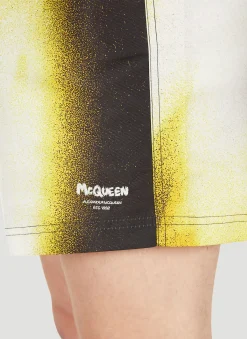 Men Alexander McQueen Swimwear^Graffiti Spray Swim Shorts