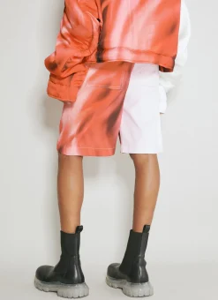 Men Gerrit Jacob Shorts^Graphic Denim Bermuda Shorts