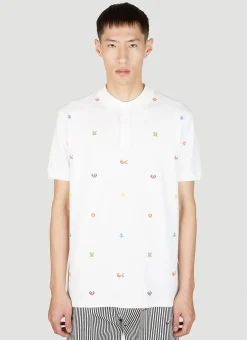 Men Kenzo Polo Shirts^Graphic Embroidery Polo Shirt