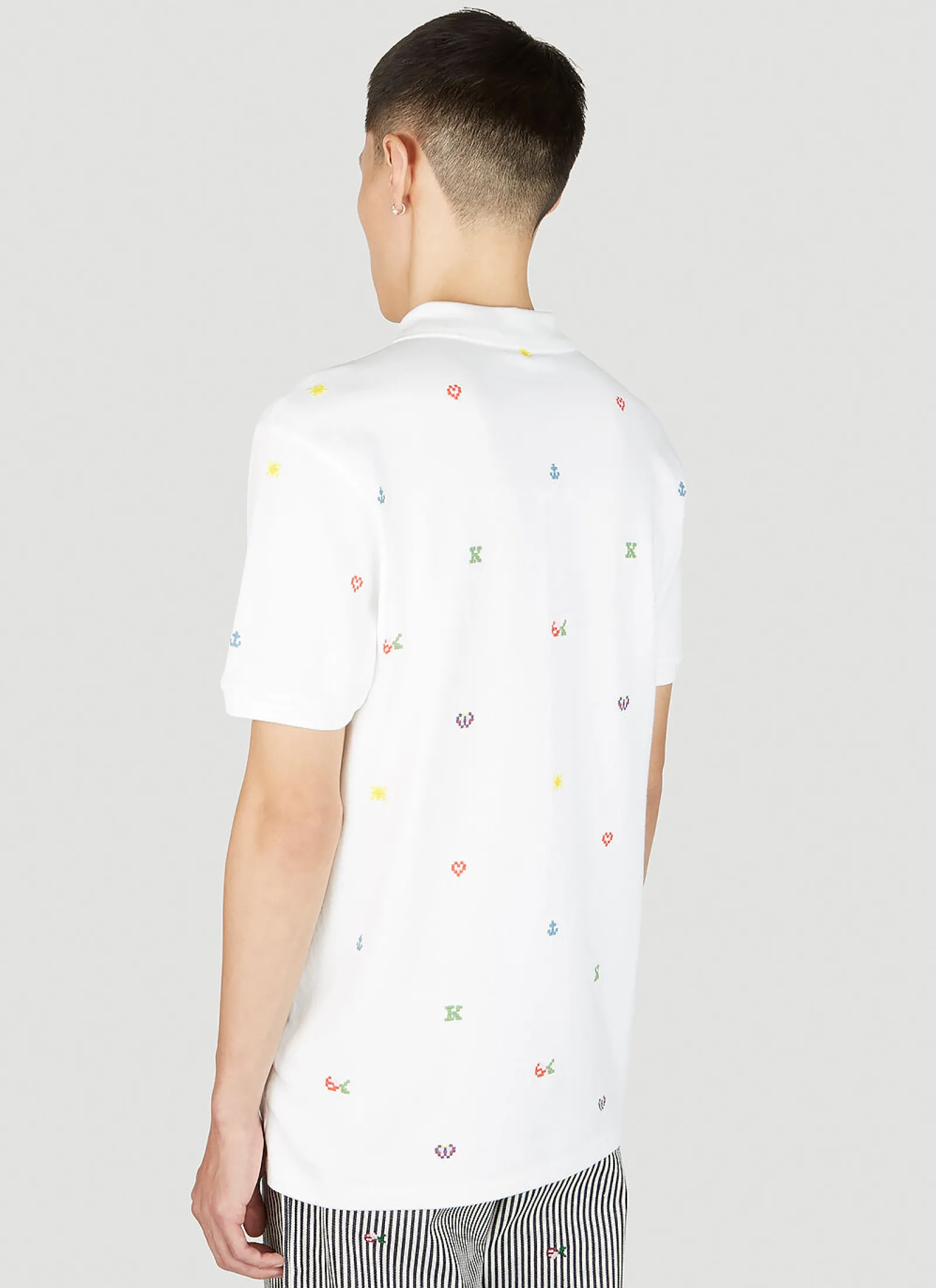 Men Kenzo Polo Shirts^Graphic Embroidery Polo Shirt