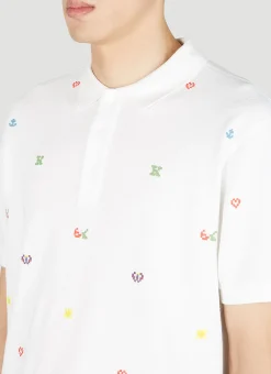 Men Kenzo Polo Shirts^Graphic Embroidery Polo Shirt