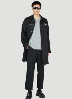 Men UNDERCOVER Coats^Graphic Print Coat