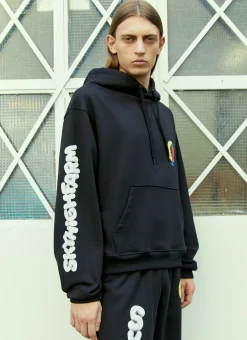 Graphic Print Hooded Sweatshirt>Sky High Farm Workwear Hot