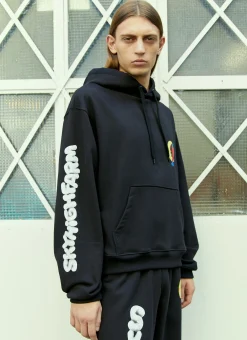 Men Sky High Farm Workwear Sweatshirts^Graphic Print Hooded Sweatshirt