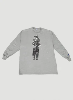 Graphic Print Long Sleeve T-Shirt>DRx FARMAxY FOR LN-CC Clearance