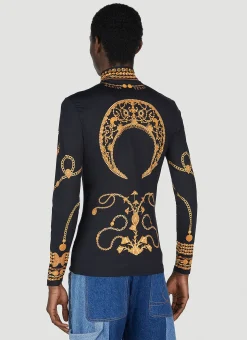 Men Marine Serre Tops^Graphic Print Second Skin Top