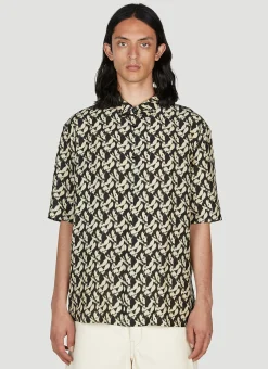 Men Saint Laurent Shirts^Graphic Print Shirt