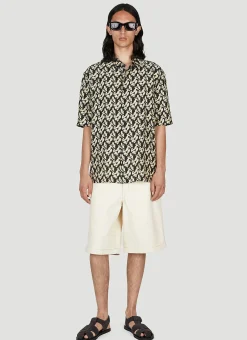 Men Saint Laurent Shirts^Graphic Print Shirt