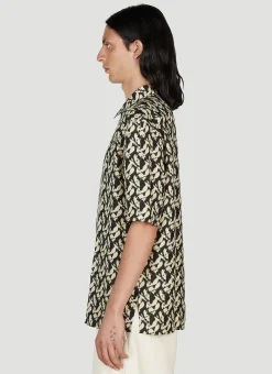 Men Saint Laurent Shirts^Graphic Print Shirt