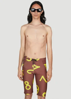 Men Vivienne Westwood Swimwear^Graphic Print Swim Bermudas