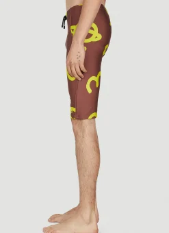 Men Vivienne Westwood Swimwear^Graphic Print Swim Bermudas