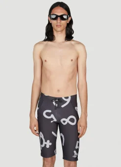 Men Vivienne Westwood Swimwear^Graphic Print Swim Bermudas