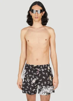 Men Vivienne Westwood Swimwear^Graphic Print Swim Shorts