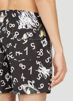Men Vivienne Westwood Swimwear^Graphic Print Swim Shorts