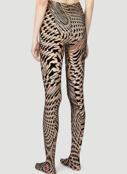 Graphic Print Tights></noscript>Mugler Sale