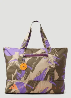 Graphic Print Tote Bag>adidas by Stella McCartney