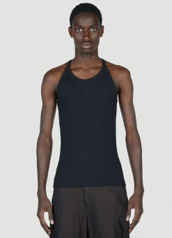 Men Wales Bonner Tops^Groove Tank Top