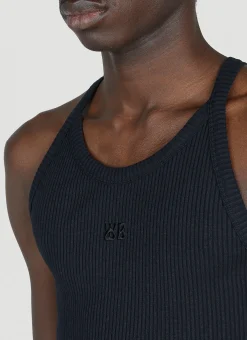 Men Wales Bonner Tops^Groove Tank Top